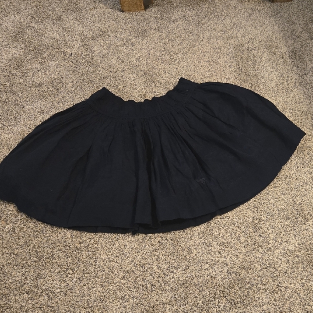 Abercrombie & Fitch Navy Blue Mini Skirt